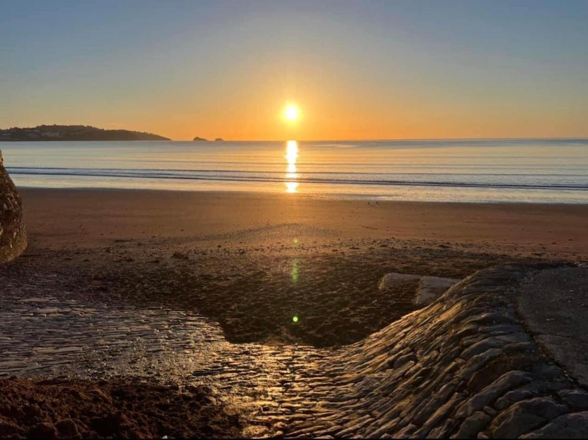 Pink House ,Opposite Beach ,Sleeps 6 , 2 Bedroom Ground Floor Self Contained Garden Flat , Private Entrance , Kitchen , Guaranteed Parking ,Wifi , Movies ,Bathroom ,Fridge , Microwave ,Bedroom 1, Double Bed & 2 Single Beds ,Bedroom 2 , Double Bed Paignton Eksteriør bilde