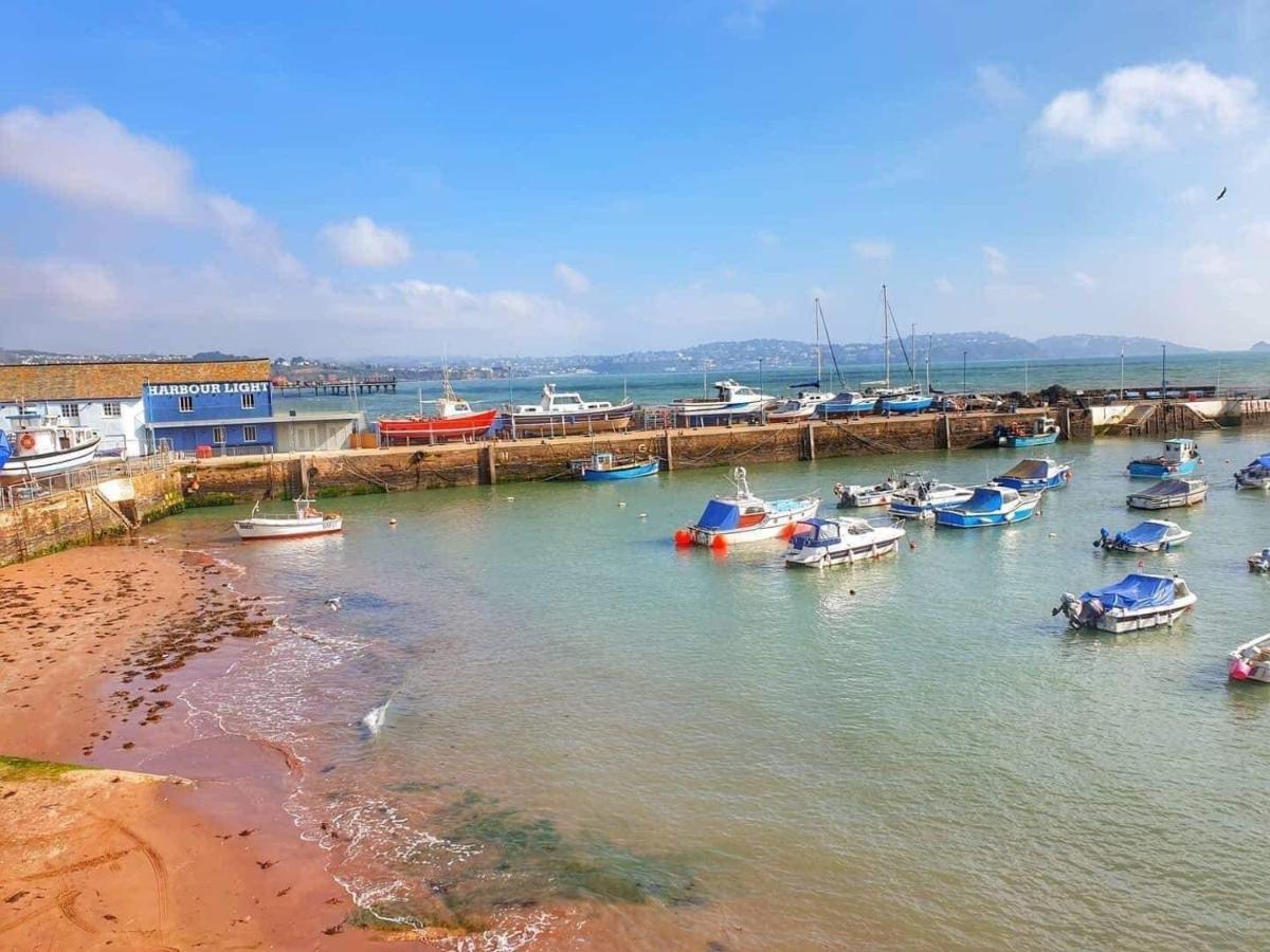 Pink House ,Opposite Beach ,Sleeps 6 , 2 Bedroom Ground Floor Self Contained Garden Flat , Private Entrance , Kitchen , Guaranteed Parking ,Wifi , Movies ,Bathroom ,Fridge , Microwave ,Bedroom 1, Double Bed & 2 Single Beds ,Bedroom 2 , Double Bed Paignton Eksteriør bilde